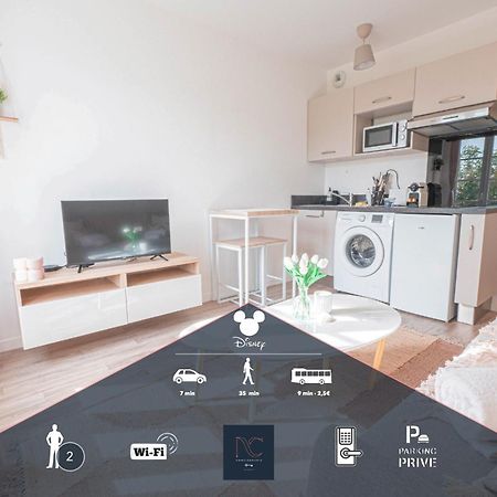 *Disneyland-Paris* Studio, 2Pers, Parking, Wifi Serris Extérieur photo